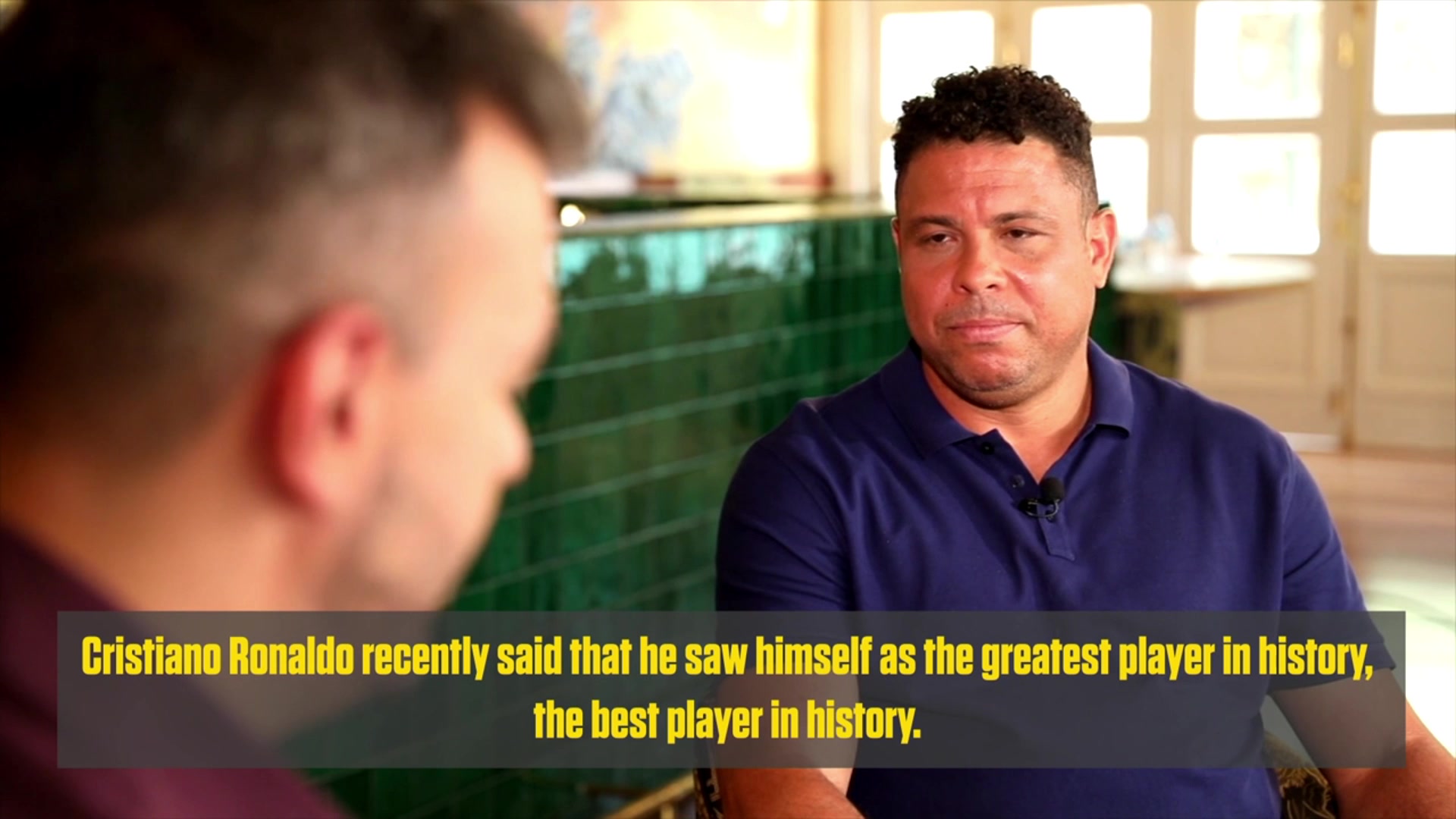 png电子C罗自称史上最佳?大罗：不同意 他是前十 贝利第1梅西老马并列第2